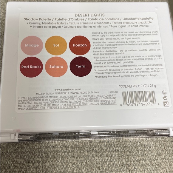 Mary Kay Berry Lip Oil &Flower Desert Lights Eyeshadow Palette Bundle! NIP - Picture 6 of 10